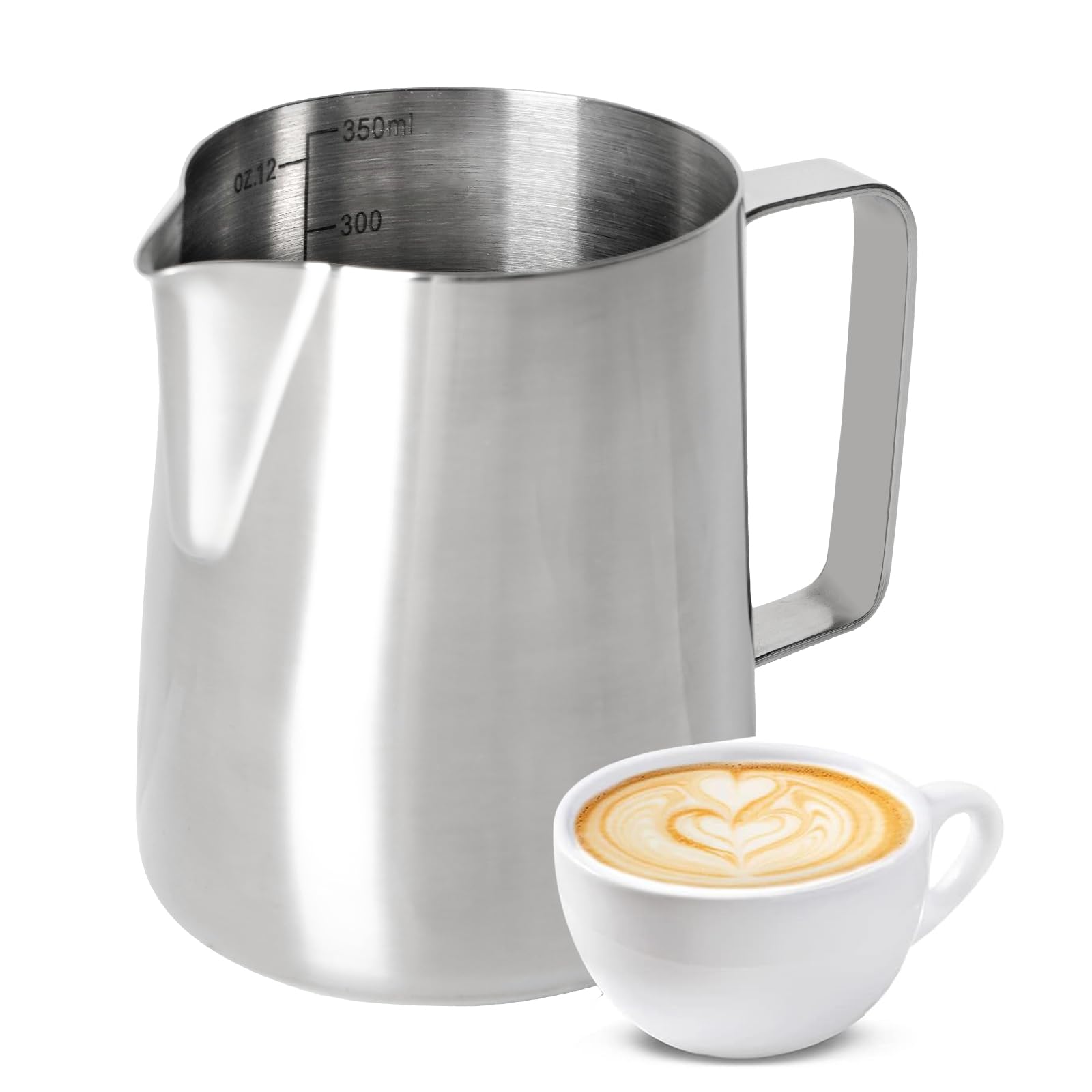 CHULUX Compact Espresso Machine with Milk Frother - 15 Bar Pressure, 12oz Stainless Steel Milk Pitcher - Perfect for Home Baristas & Small Coffee Shops