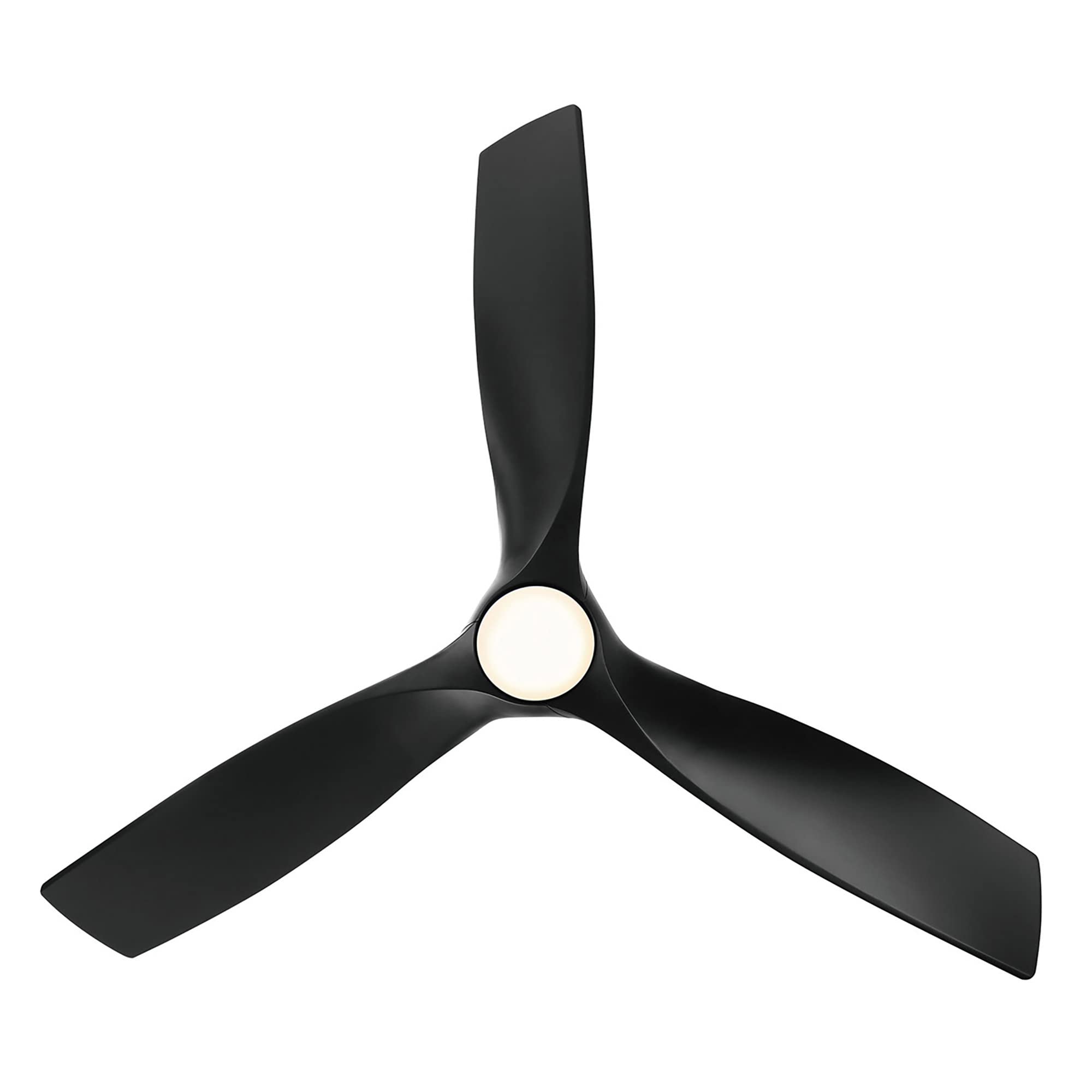 Zephyr 62-Inch Smart Ceiling Fan with LED Light Kit & Remote Control, Adjustable CCT 2700K-5000K, Matte Black, Works with Alexa & iOS/Android App for Living Room, Bedroom, or Patio
