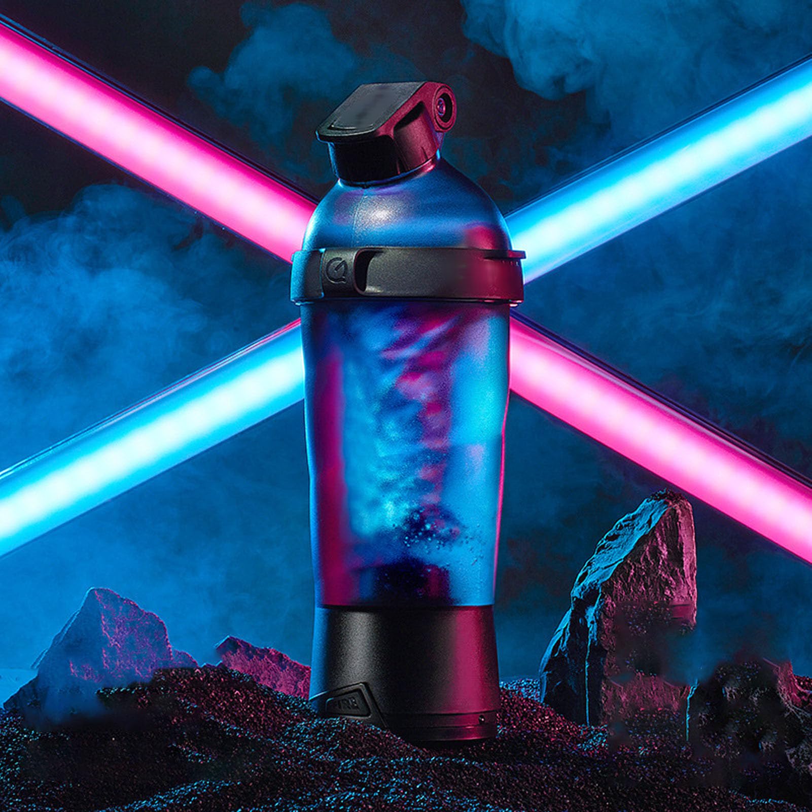 Vikye 550ml USB Rechargeable Electric Shaker Bottle - BPA Free Tritan Portable Mixer Cup for Protein Shakes, Weight Loss Supplements & Pre-Workout Drinks | Perfect for Gym, Home & Travel Use