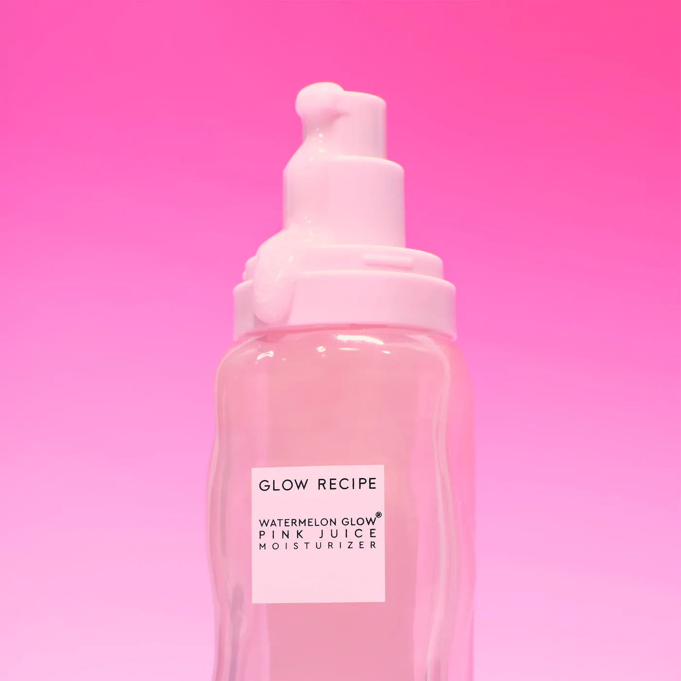Glow Recipe Watermelon Pink Juice Oil-Free Moisturizer - Hydrating Refillable Face Cream for Dry & Sensitive Skin - Perfect for Daily Skincare Routine & Travel
