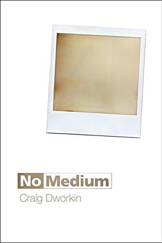 No Medium by Craig Dworkin - MIT Press (2015) | Conceptual Art Book for Contemporary Art Lovers & Academic Studies