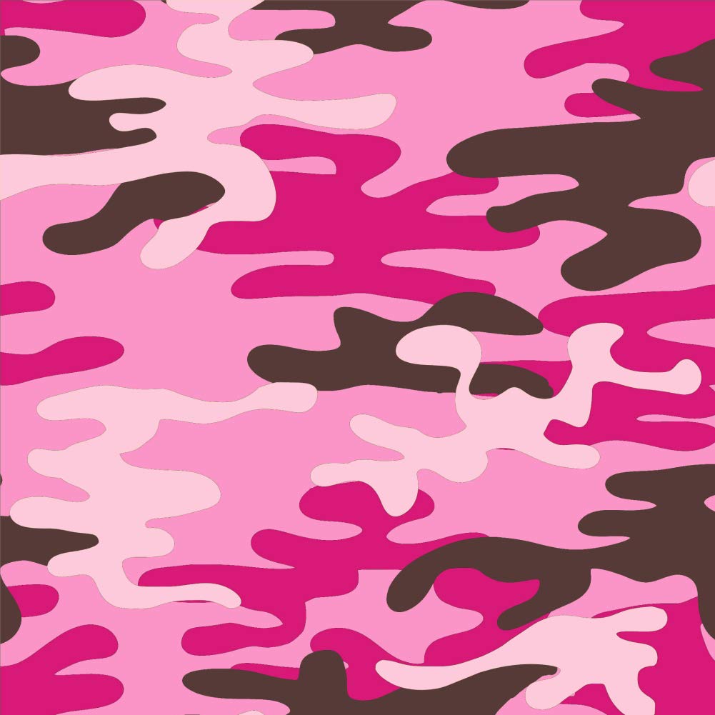 Pink Camouflage Gift Wrap Paper Roll - Premium Wrapping Paper for Birthdays, Christmas, Baby Showers & Party Decorations - 30