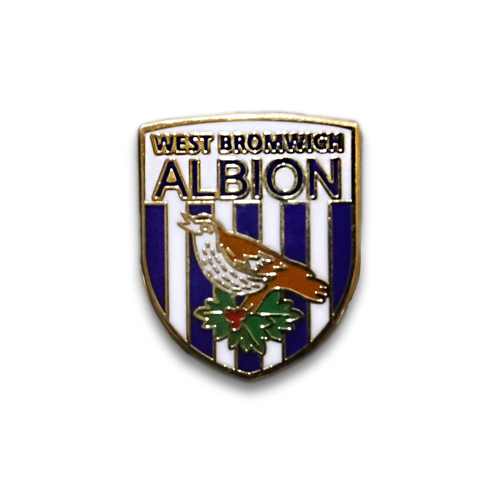 West Bromwich Albion FC Pin Badge - Official Football Club Enamel Lapel Pin - Perfect for Fans, Collectors & Match Day Outfits