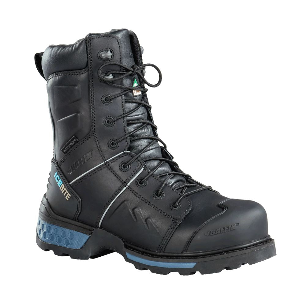 Baffin Ice Monster Men's Composite Toe Winter Work Boots MNST MP06 - Waterproof, Insulated Safety Boots for Construction, Snow Removal & Extreme Cold Weather