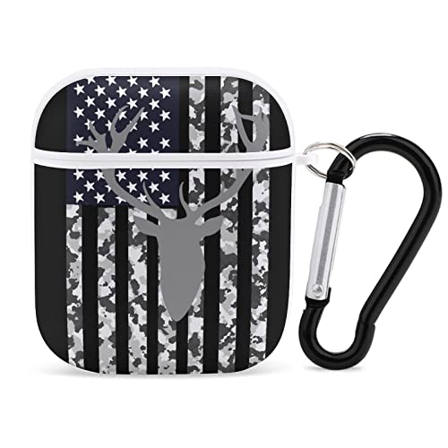 Deer Camo Camouflage American Flag Hunting (3)