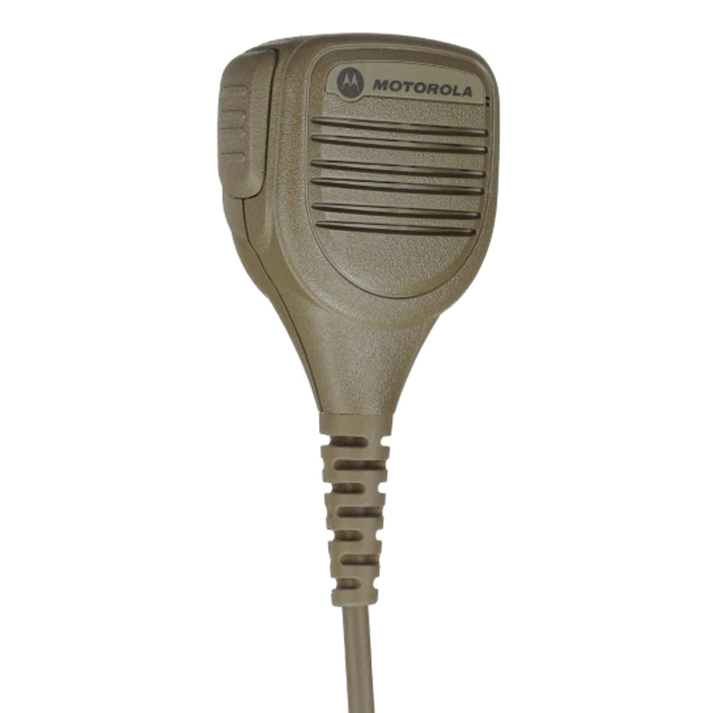 Motorola NNTN8236 Two-Way Radio Remote Speaker Mic - Hands-Free Communication for Security, Construction & Outdoor Activities