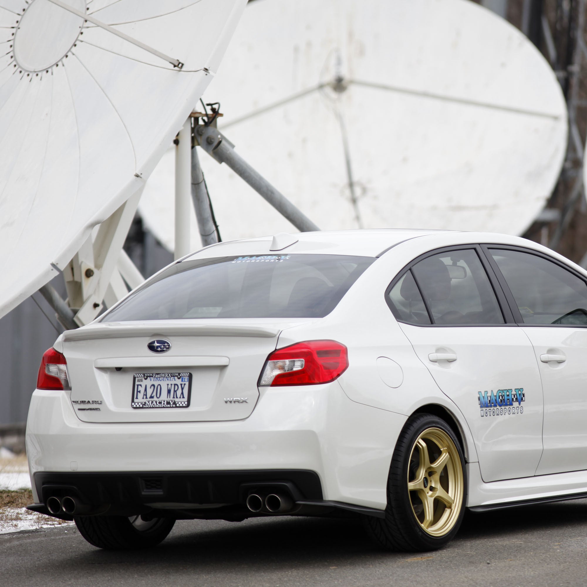 HT Autos Bottom Line V1 Rear Aprons for 2015-2021 Subaru WRX/STI - Premium Car Body Kit for Enhanced Style & Aerodynamics - Perfect for Street Racing & Car Shows