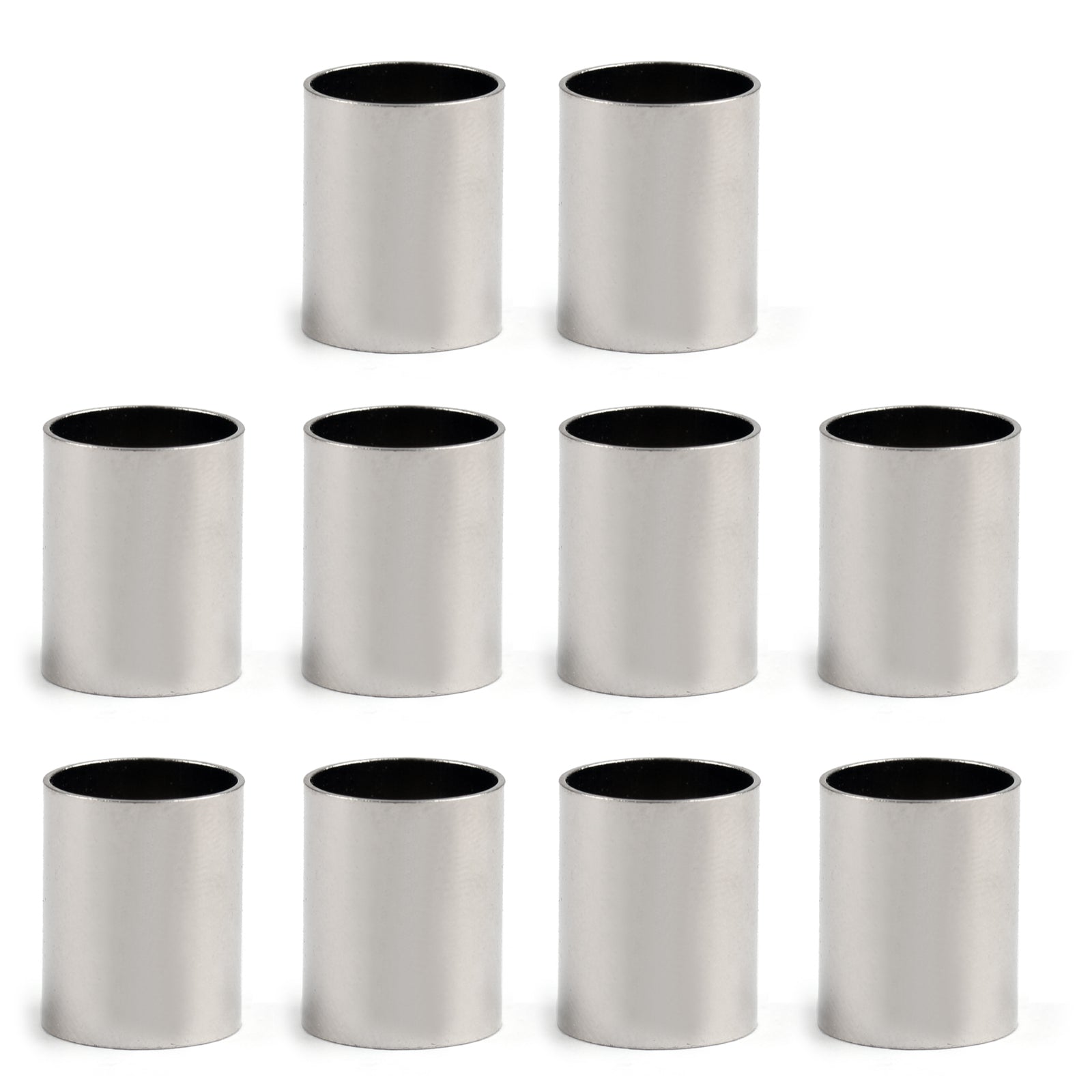 10Pcs Crimp Sleeve Ferrules for RG8 LMR400 RG213 RG214 Coaxial Cable Connectors - Perfect for Ham Radio, CB Antenna & CCTV Installations