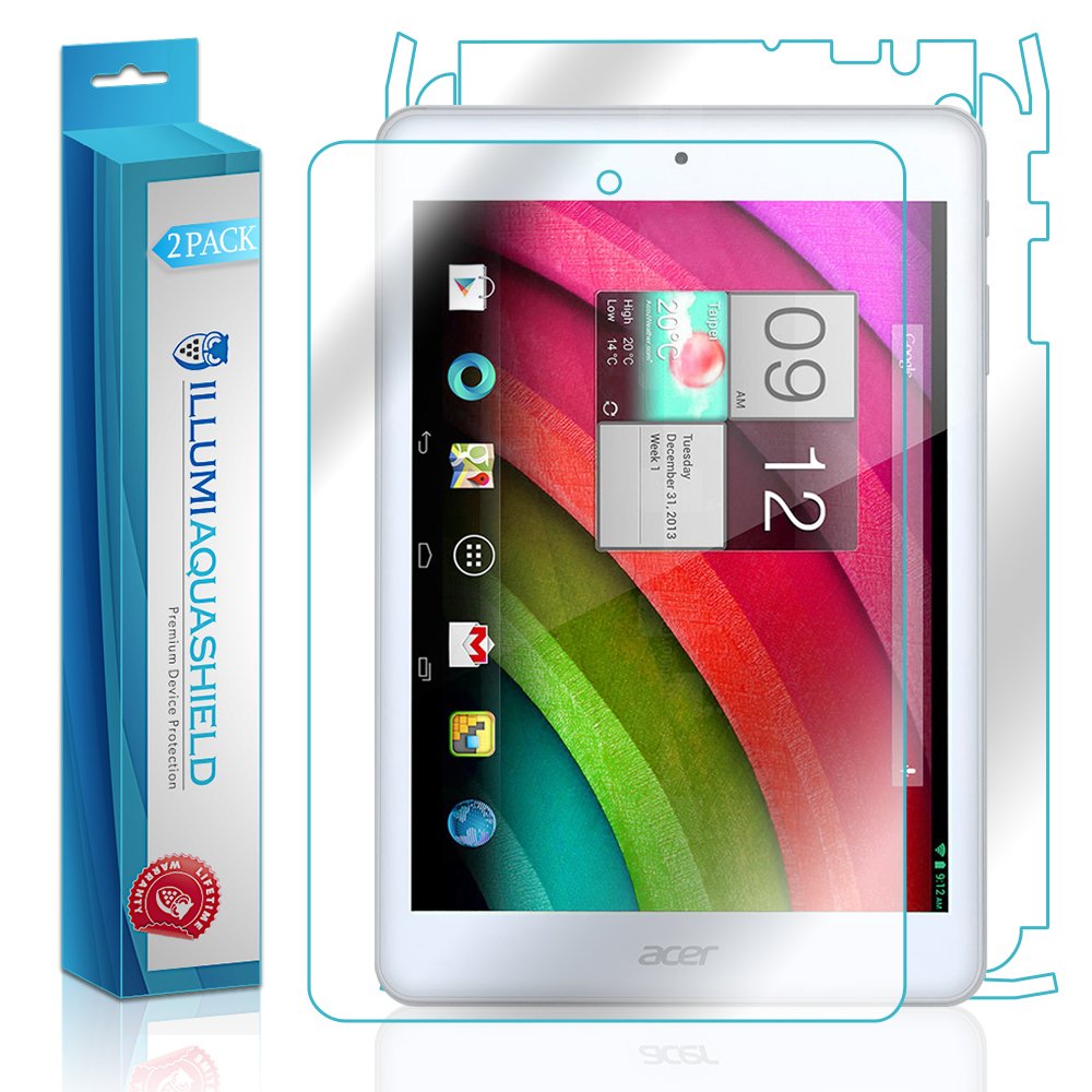 Acer Iconia A1 830 Screen Protector (2-Pack) - HD Clear TPU Film, Bubble-Free, Front & Back Protection | Perfect for Work, Travel & Everyday Use