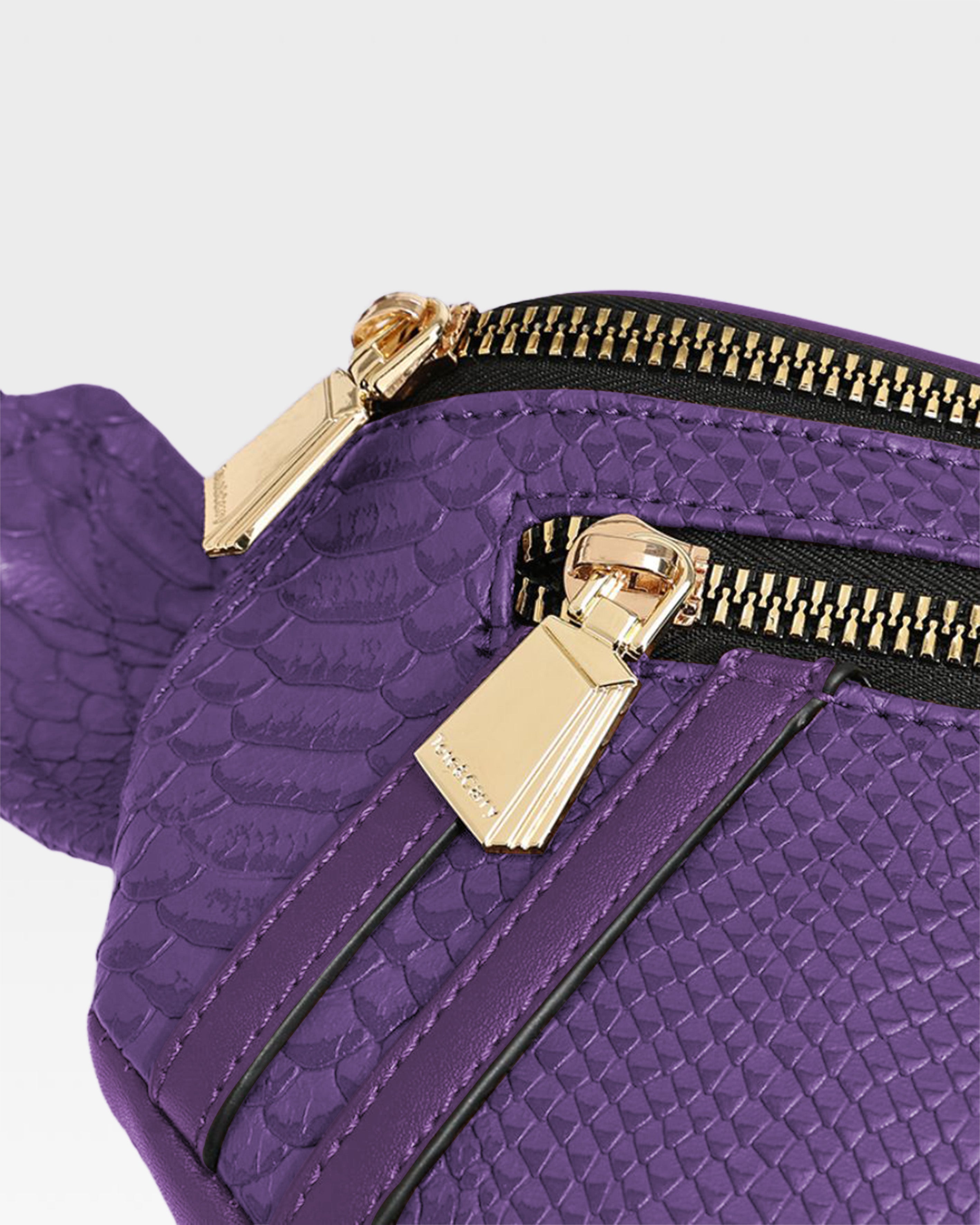 **Apollo 1 Purple Fanny Pack - Water-Resistant Waist Bag for Travel, Hiking & Running - Hands-Free Convenience for Outdoor Adventures**
