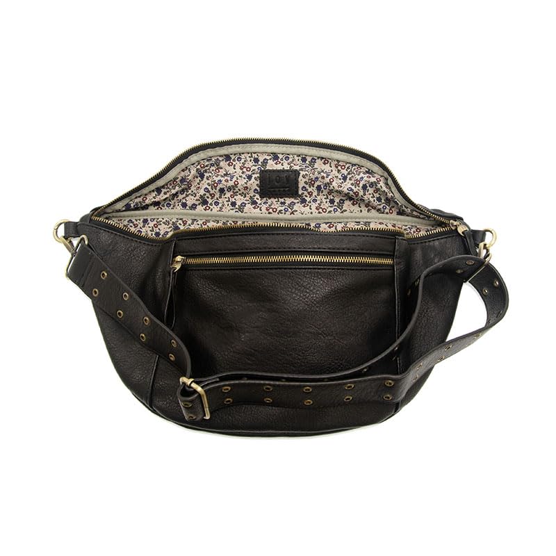 Joy Susan Mel Large Sling Crossbody Bag - Stylish Women's Leather Shoulder Purse for Work, Travel & Everyday Use