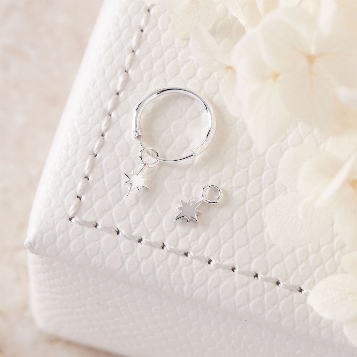 Celestial Ear Charms - Dainty Star & Moon Earrings for Women, Hypoallergenic Sterling Silver Studs, Perfect for Everyday Wear & Gift Giving | Boho Jewelry, Night Sky Inspired Accessories for Parties & Date Nights