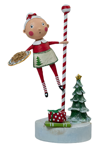 Lori Mitchell Baking Spirits Bright Christmas Figurine - New 2025 Holiday Collectible for Home Decor, Gift Giving & Christmas Tree Ornament