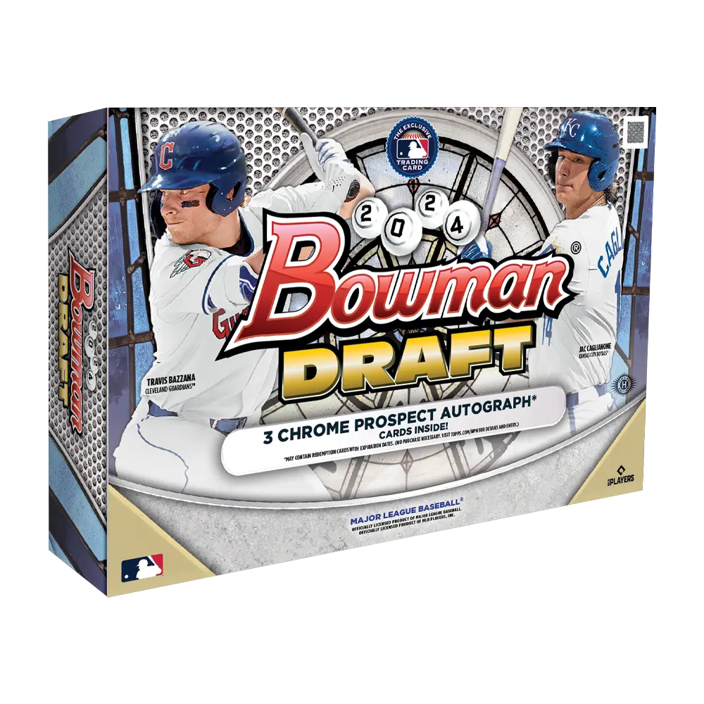 2024 Bowman Draft Baseball HTA Choice Box - Premium Baseball Trading Cards for Collectors & Investors | Perfect for MLB Fans, Card Shows & Investment Portfolios