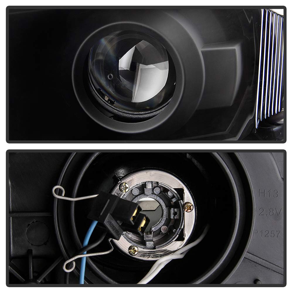 Chevy Cruze Headlights 2011-2014 Replacement - Black & Clear Lens LED Headlight Assembly - Perfect for Night Driving & Car Upgrades
