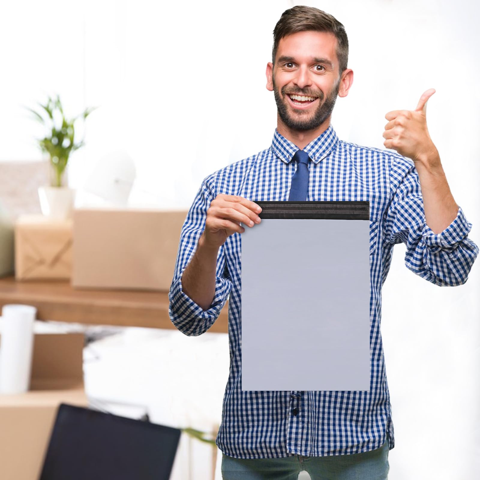 Packbabol 10x13 Inch Poly Mailers - 500 Pack of Strong, Waterproof, Tear-Proof Self-Sealing Shipping Envelopes | Perfect for Ecommerce, Amazon FBA & Small Business Shipping