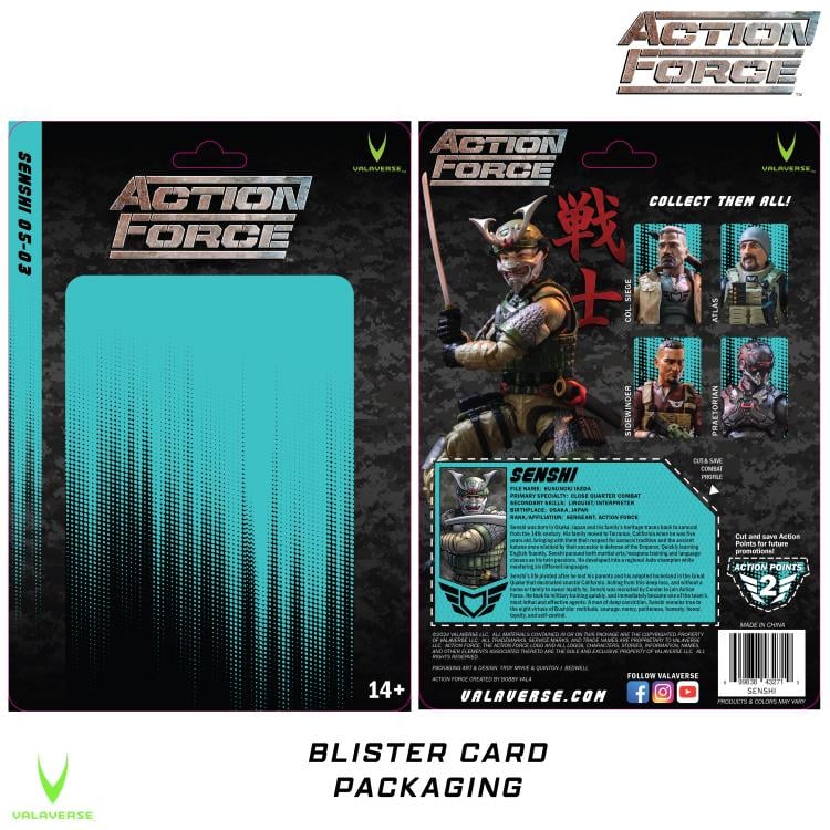 Senshi Action Force Series 5 1/12 Scale Collectible Military Action Figure - Perfect for Display, Photography & Anime Fans Collection