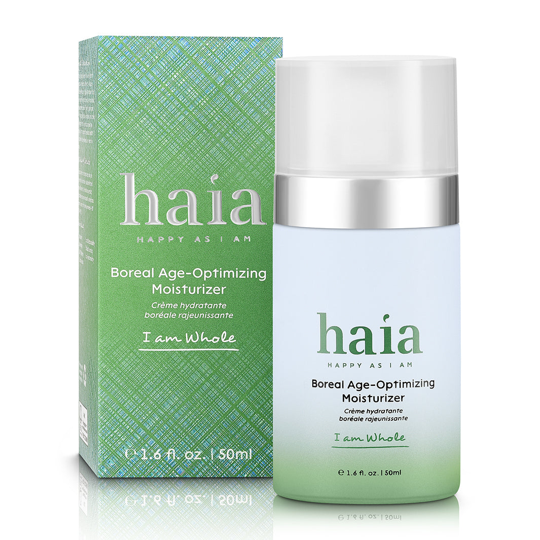 Boreal Age Optimizing Moisturizer - Deep Hydration Anti-Aging Face Cream for Dry & Sensitive Skin | Day & Night Skincare Routine | Organic & Vegan Formula