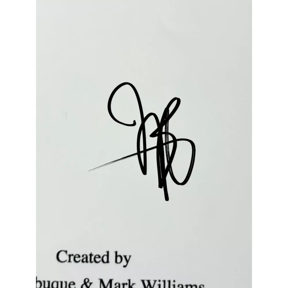 Jason Bateman Autographed Ozark Script Framed Collage with BAS COA - Netflix Memorabilia for Home Theater Decor & Fan Gifts