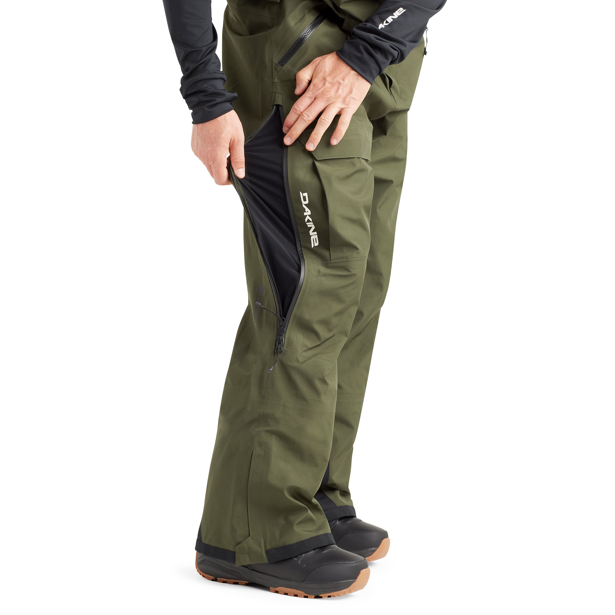 Stoker Gore-Tex 3L Bib Pants for Men - Waterproof Ski & Snowboard Bib Overalls for Winter Sports & Outdoor Activities