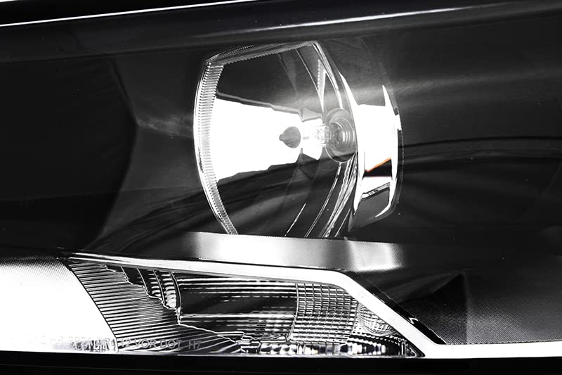 Volkswagen Passat Headlights Replacement Set - Halogen Headlamps for Driver & Passenger Side (2011-2015 Models) | Perfect for Night Driving & Foggy Conditions