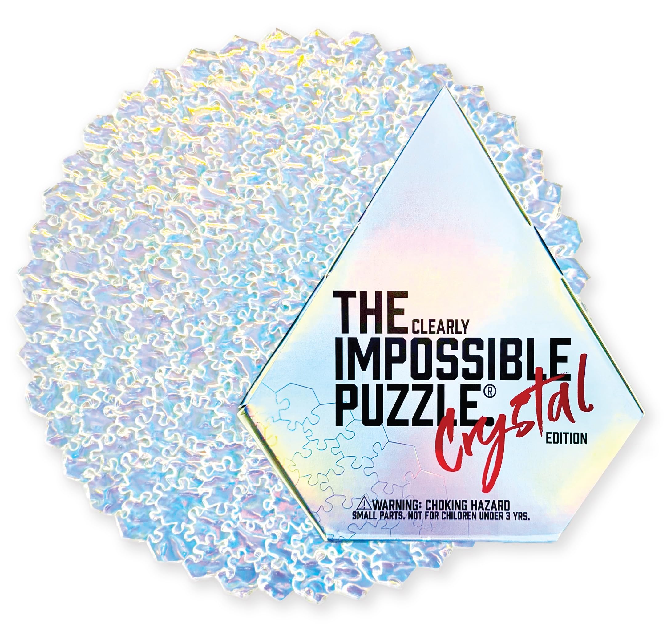 Clearly Impossible Puzzle - 100, 200, 500, 1000 Piece Challenging Jigsaw Puzzles for Adults | Crystal Clear Difficult Puzzle Game | Perfect for Brain Training, Family Game Night & Stress Relief