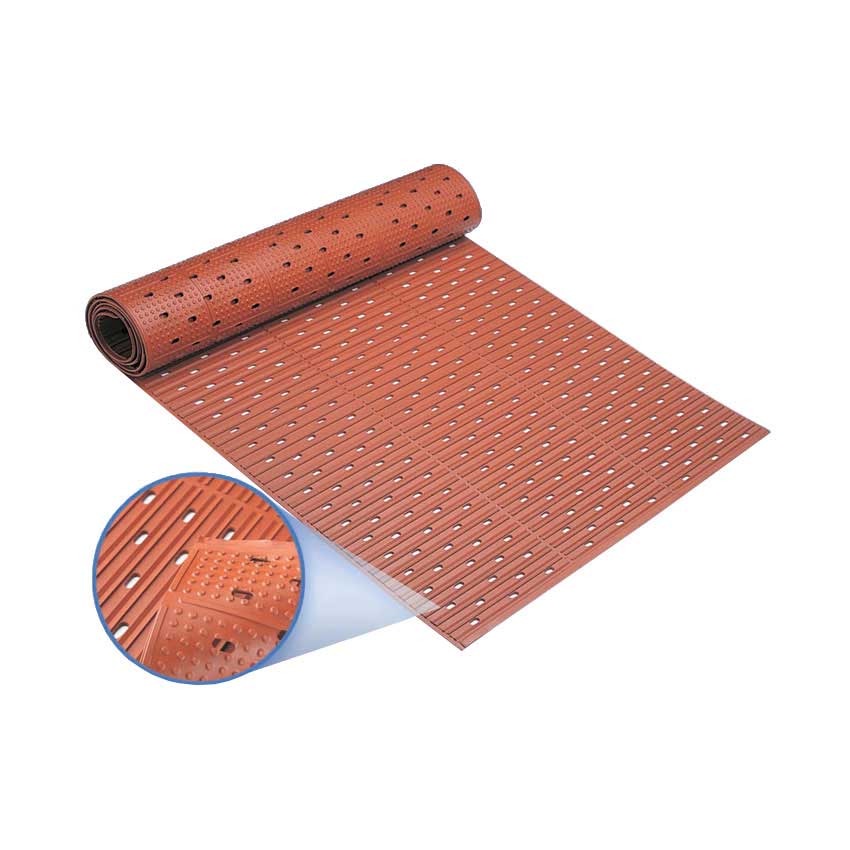 Reversible Cactus Mat 1631M T39 Ni Rib Floor Runner - Red, 3' x 9' - Perfect for Entryway, Kitchen, or Bathroom Non-Slip Rug