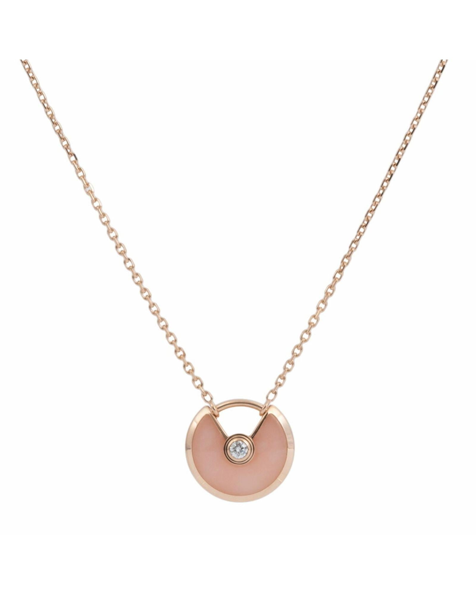 Cartier Rose Gold Pendant Necklace - Elegant Jewelry for Women | Perfect Gift for Anniversary, Valentine's Day & Special Occasions