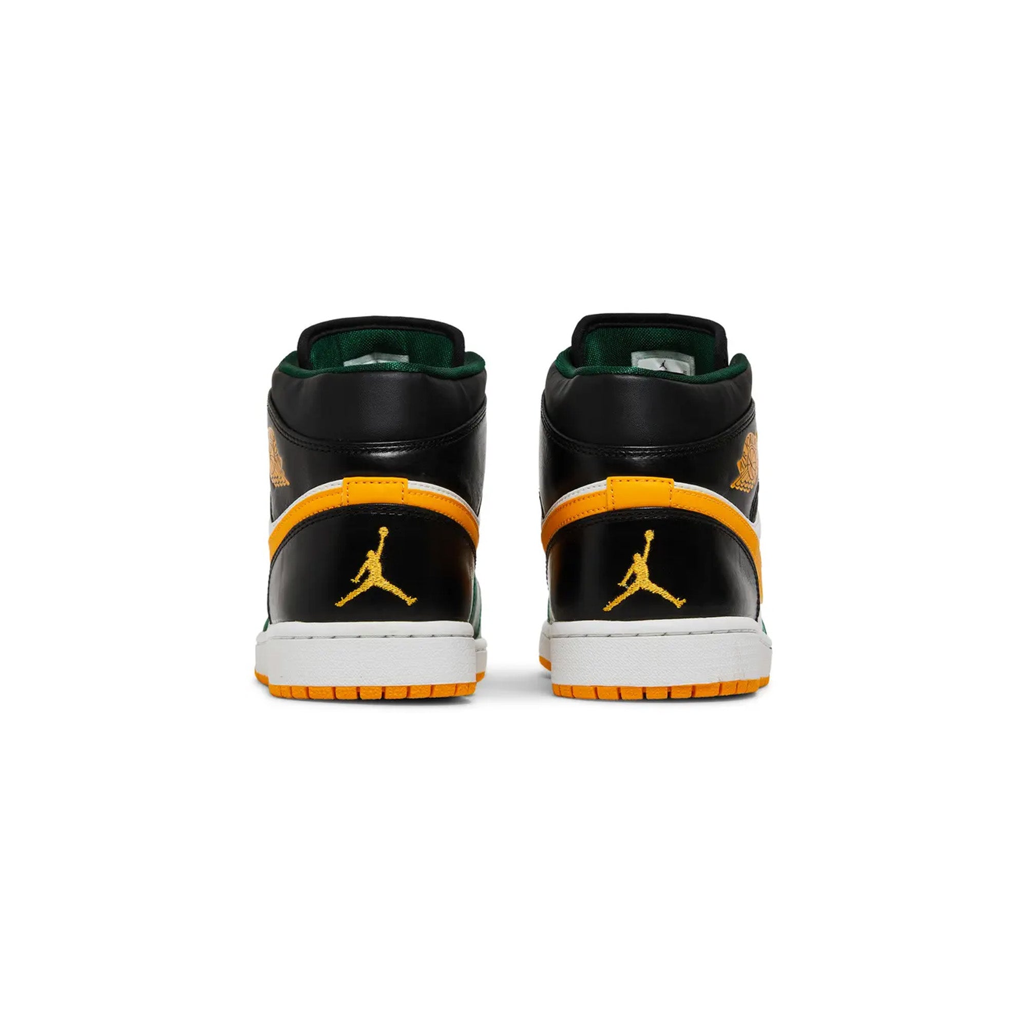 Air Jordan 1 Mid Retro 'Sonics' Sneakers (2013) - Men's Basketball Shoes for Casual Wear & Street Style