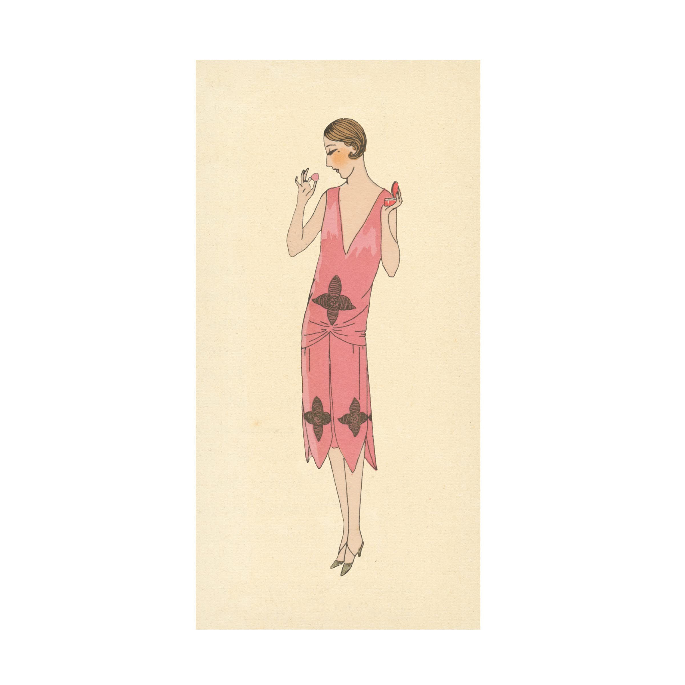 Trademark Fine Art 'Fashion Ladies II' Canvas Wall Art Print by Wild Apple - Elegant Home Decor for Living Room, Bedroom & Office