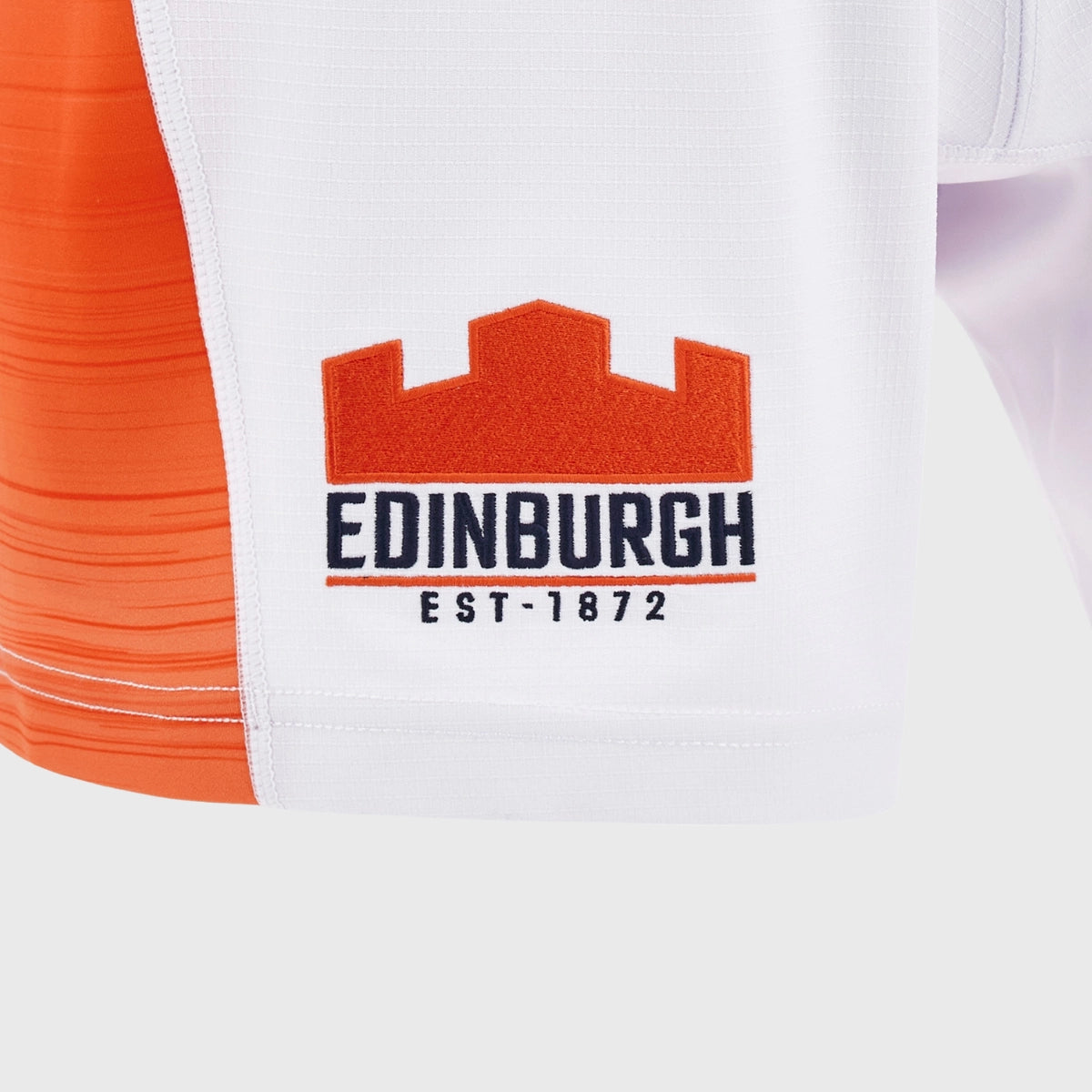 2024/25 Macron Edinburgh Away Rugby Shorts - Breathable & Lightweight for Training & Matches