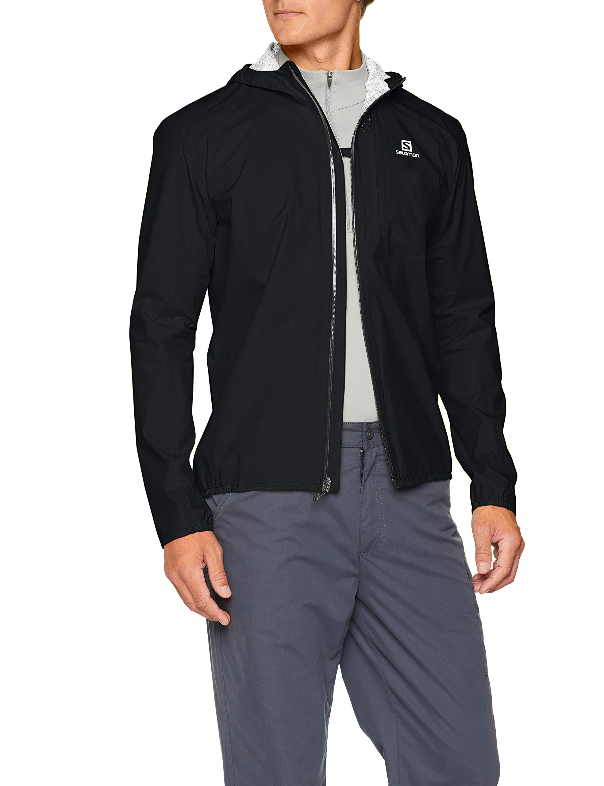 Salomon Bonita Waterproof Jacket for Men - Lightweight Raincoat for Hiking, Camping & Outdoor Adventures