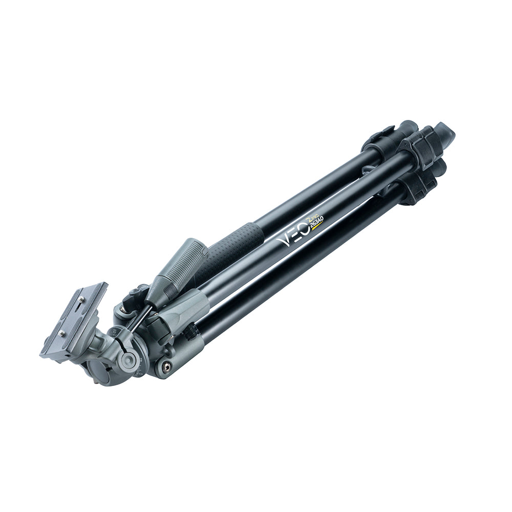 VEO 2 PRO 263AO Aluminum Tripod with 2-Way Pan Head - Heavy Duty 11LBS/KG Capacity for Photography & Videography - Perfect for Travel, Studio & Outdoor Shooting