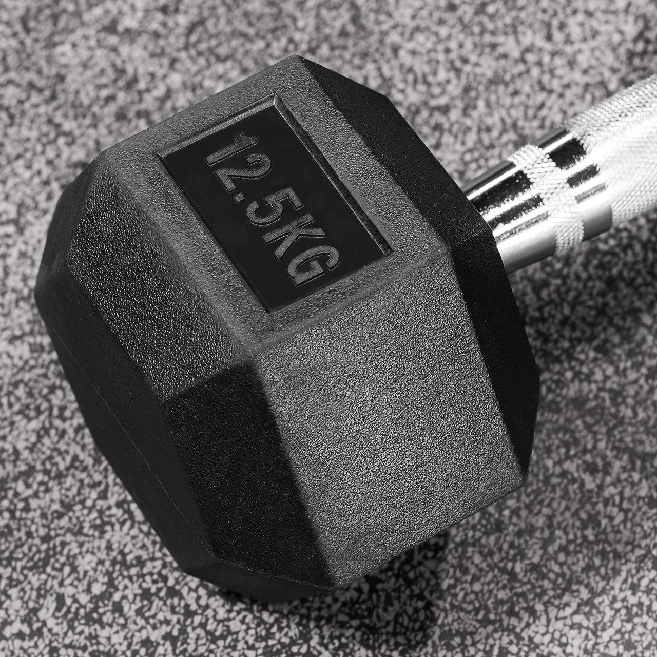 METIS Hex Dumbbells [Pair] - Premium Rubber-Coated Free Weights 5.5-110lbs for Strength Training, CrossFit & Home Gym | Full Set & Rack Available | Ideal for HIIT, Weightlifting & Functional Fitness Workouts