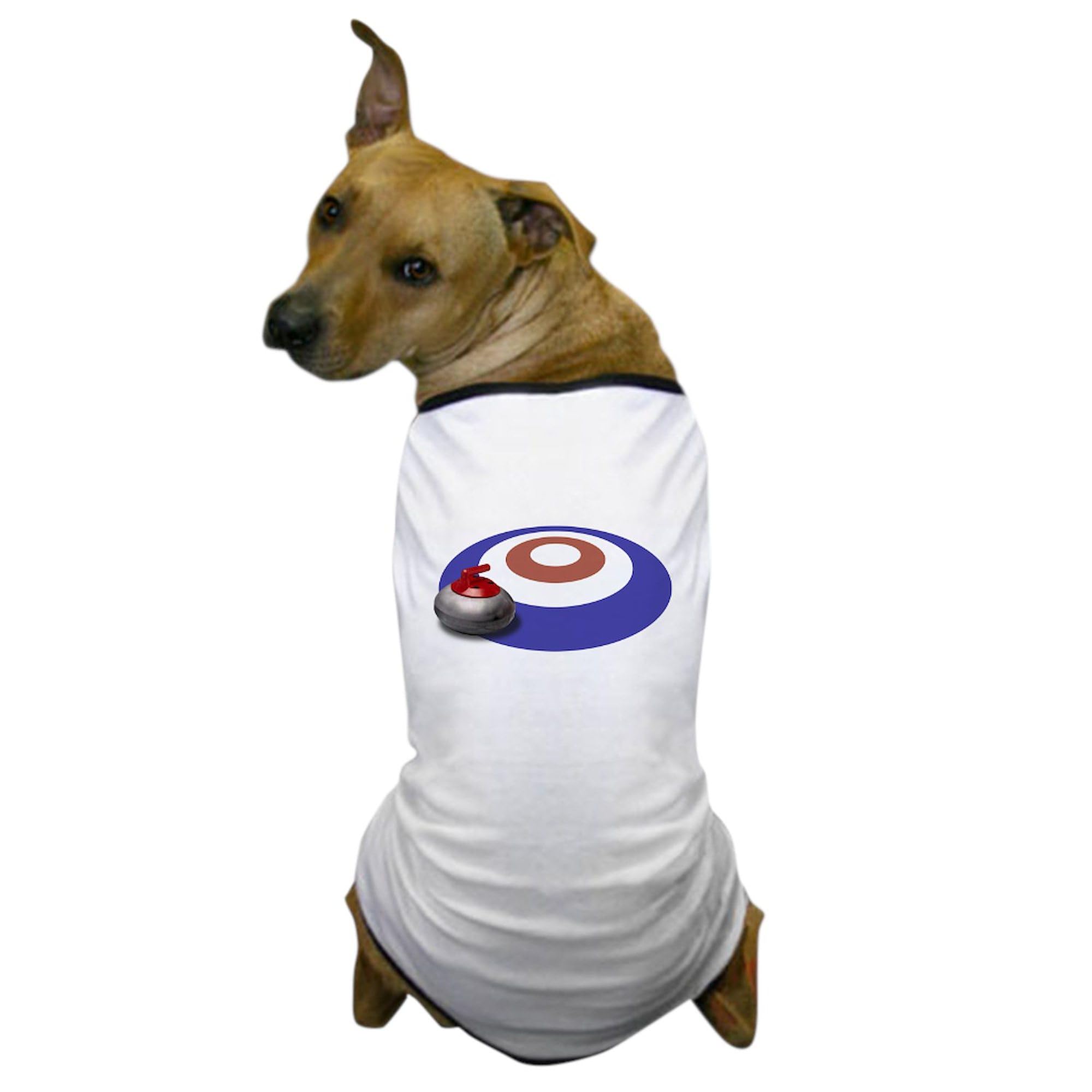 Funny Curling Dog T-Shirt | Cute Pet Clothes for Dogs | Perfect for Dog Lovers & Pet Costume Parties