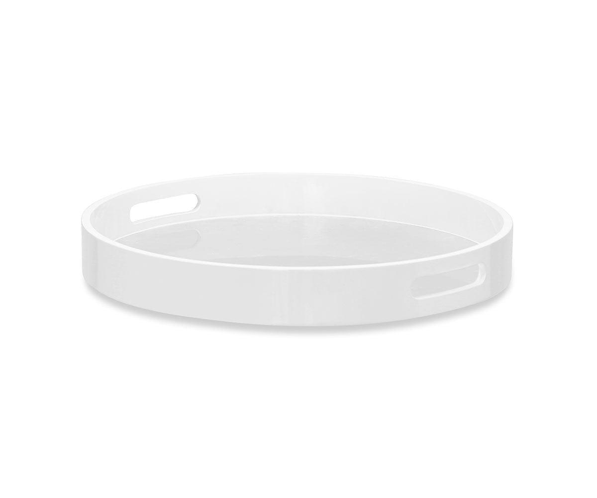 Elegant Round Silver Leaf Tray - Decorative Serving Platter for Dining, Wedding, and Home Decor | Perfect for Parties, Centerpieces, and Gift Giving