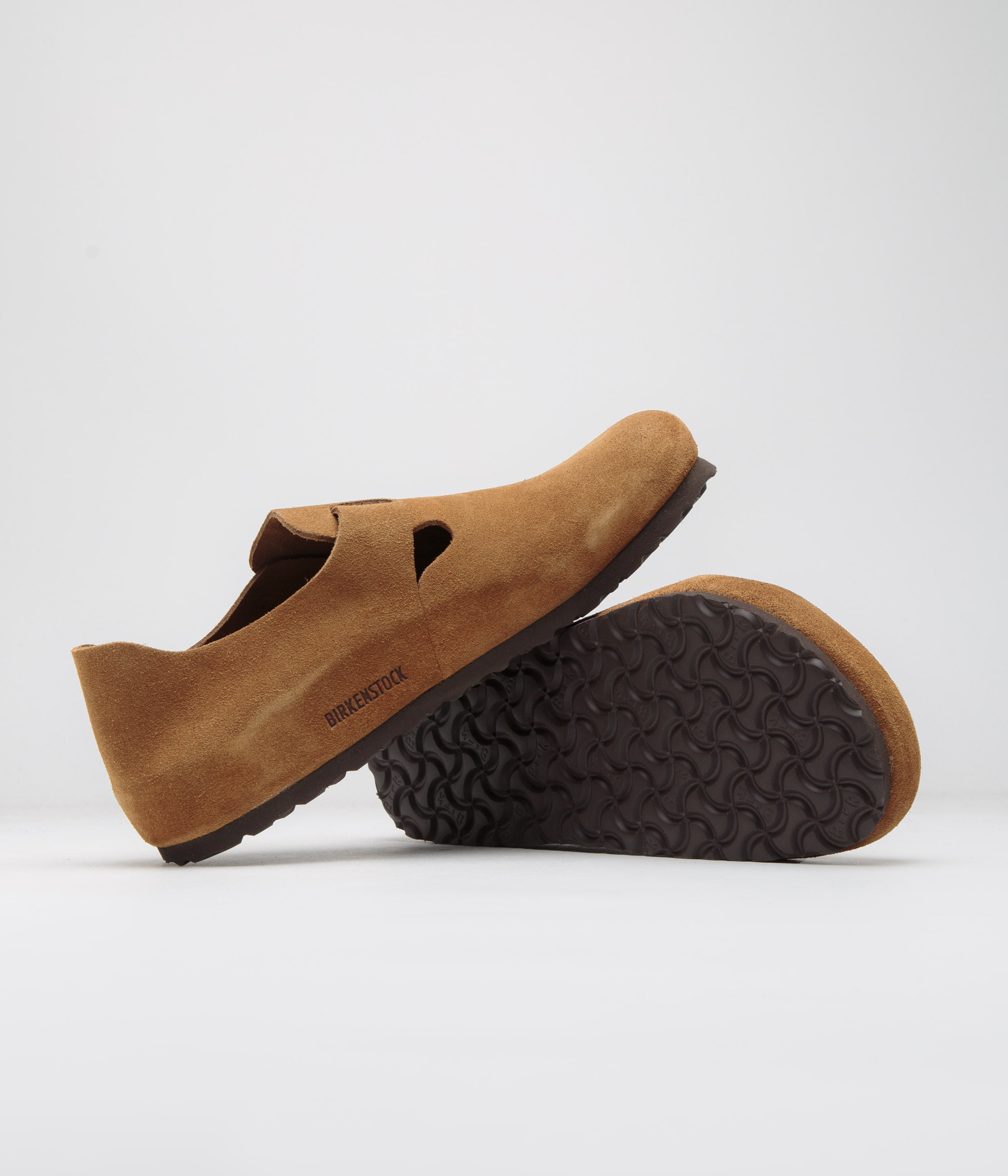 Birkenstock London Shoes for Men & Women - Comfortable Mink Suede Sandals | Perfect for Casual Wear, Walking & Travel