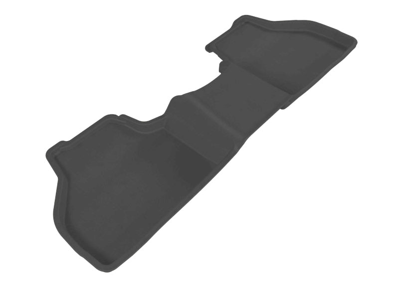3D MAXpider Custom Fit All-Weather Floor Mats for 2011-2018 BMW X3/X4 (F25/F26) Models - 2nd Row Kagu Series - Black Car Mats for SUV Interior Protection & Easy Cleaning | Perfect for Daily Commute, Road Trips & Family Adventures