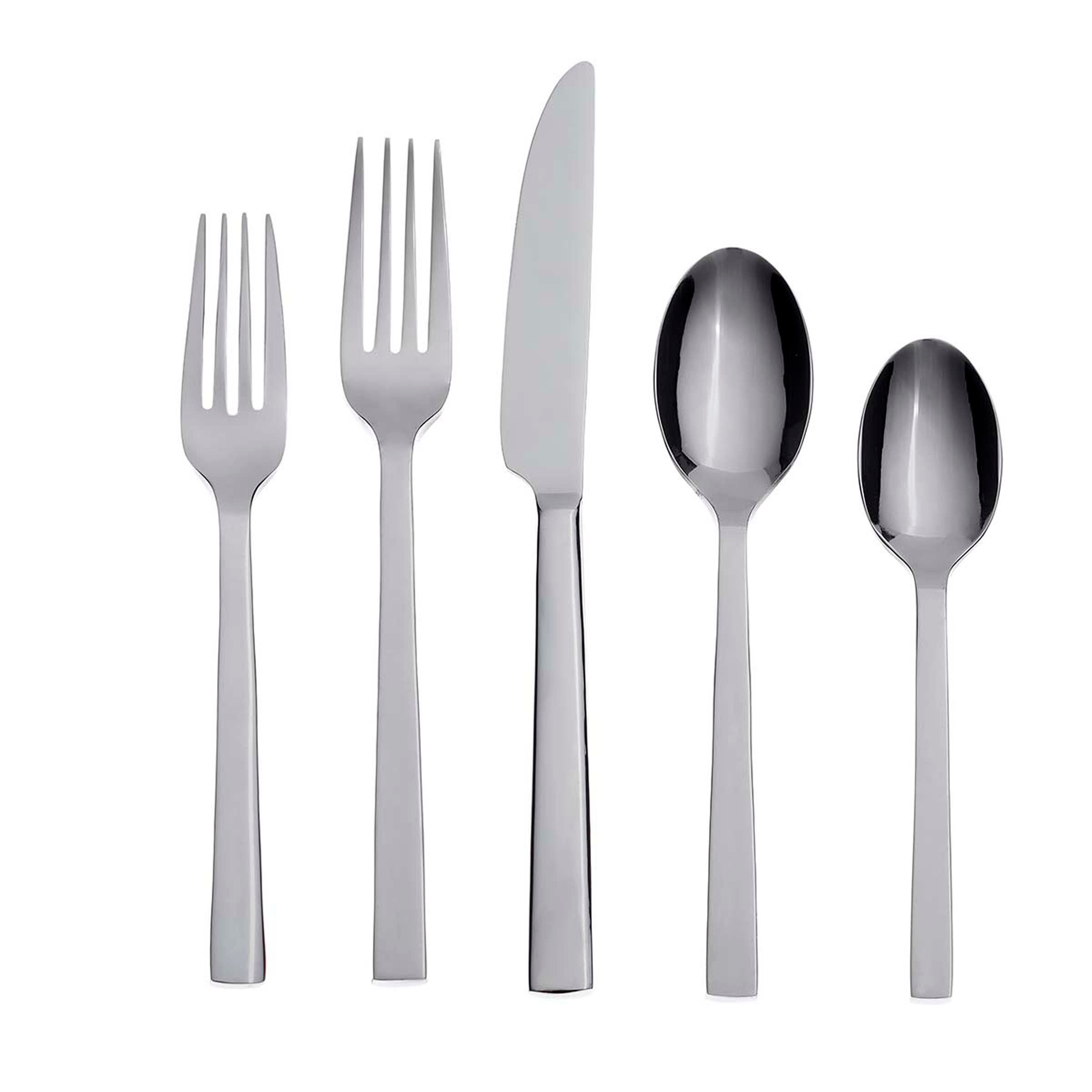 20-Piece Stainless Steel Flatware Set for Dining - Elegant Silverware Cutlery Set for Restaurants, Weddings & Everyday Use