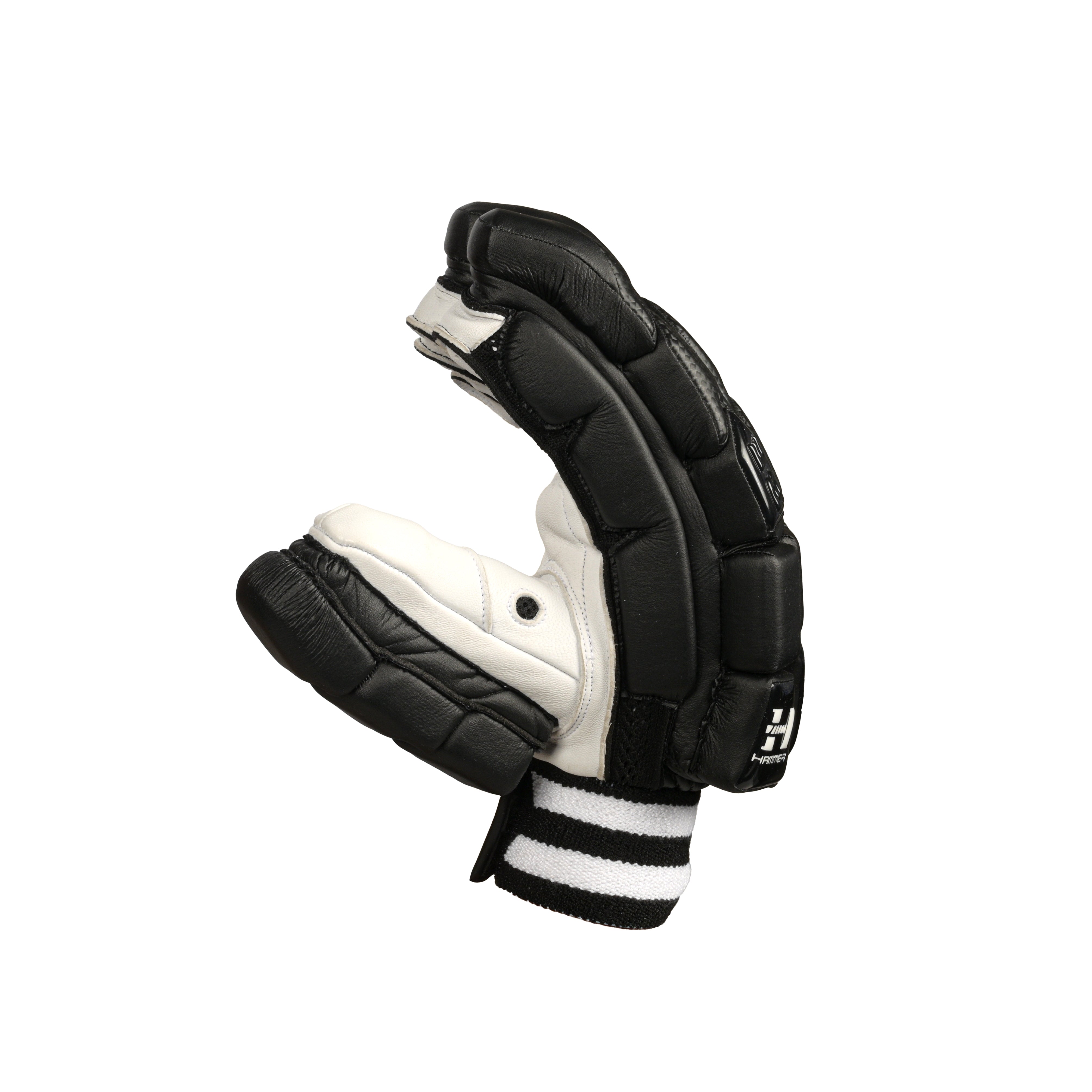 Hammer Black Edition Batting Gloves 2025 - Premium Baseball Training Gloves for Men & Women - Perfect for Baseball Practice, Batting Cage & Softball Games (Black)