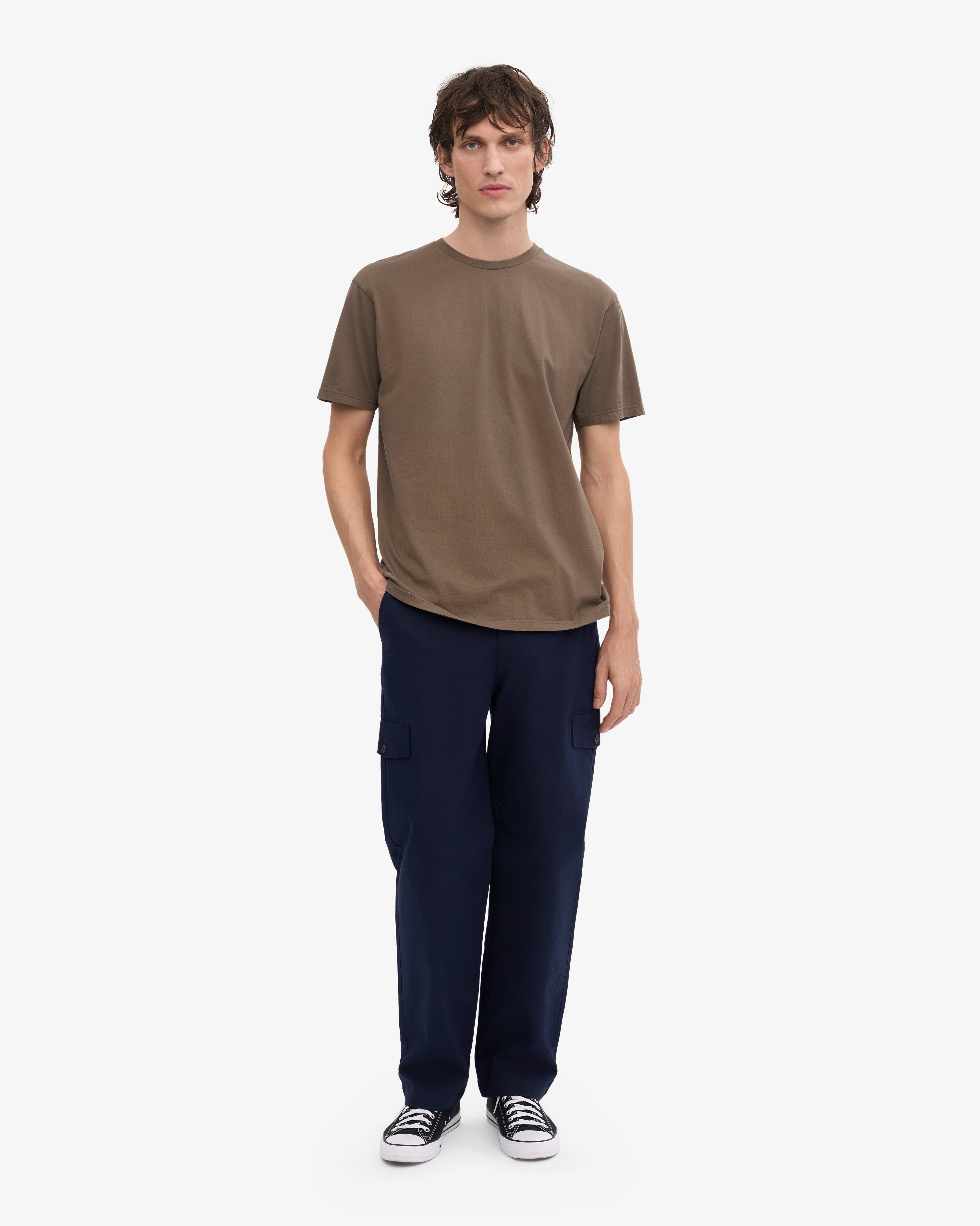 Classic Organic Cotton T-Shirt for Men & Women | Cedar Brown | Eco-Friendly & Comfortable | Perfect for Casual Wear, Outdoors & Everyday Use
