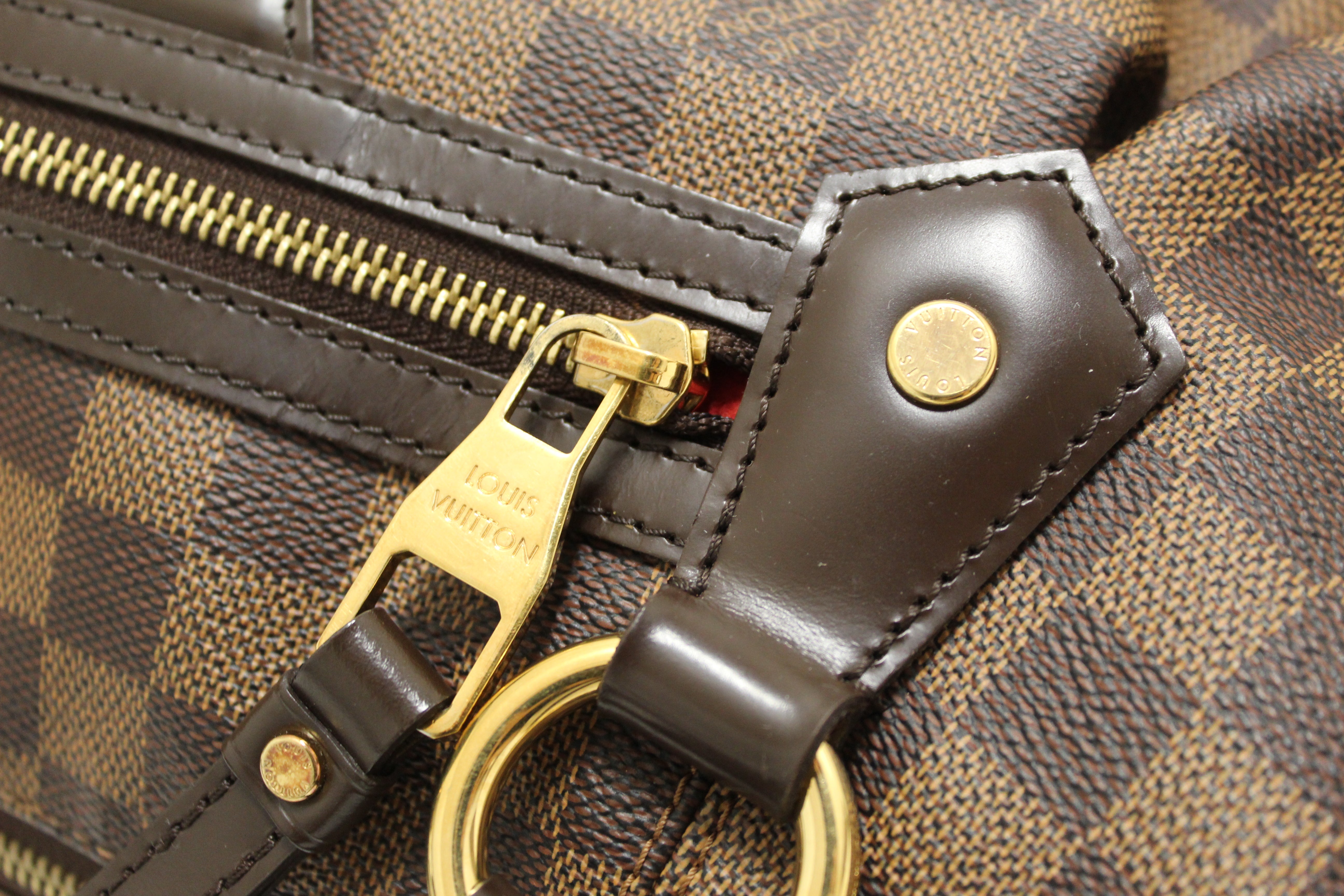 Authentic Louis Vuitton Damier Ebene Evora MM Tote Bag - Luxury Designer Handbag for Women, Perfect for Work, Travel & Everyday Use