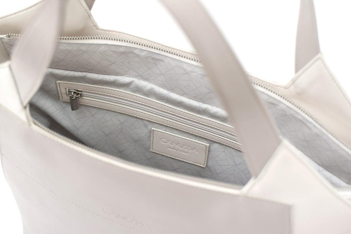 Premium Vegan Leather Business Tote Bag for Women - Professional Bicolor Design - Perfect for Office, Work, Travel & Business Meetings