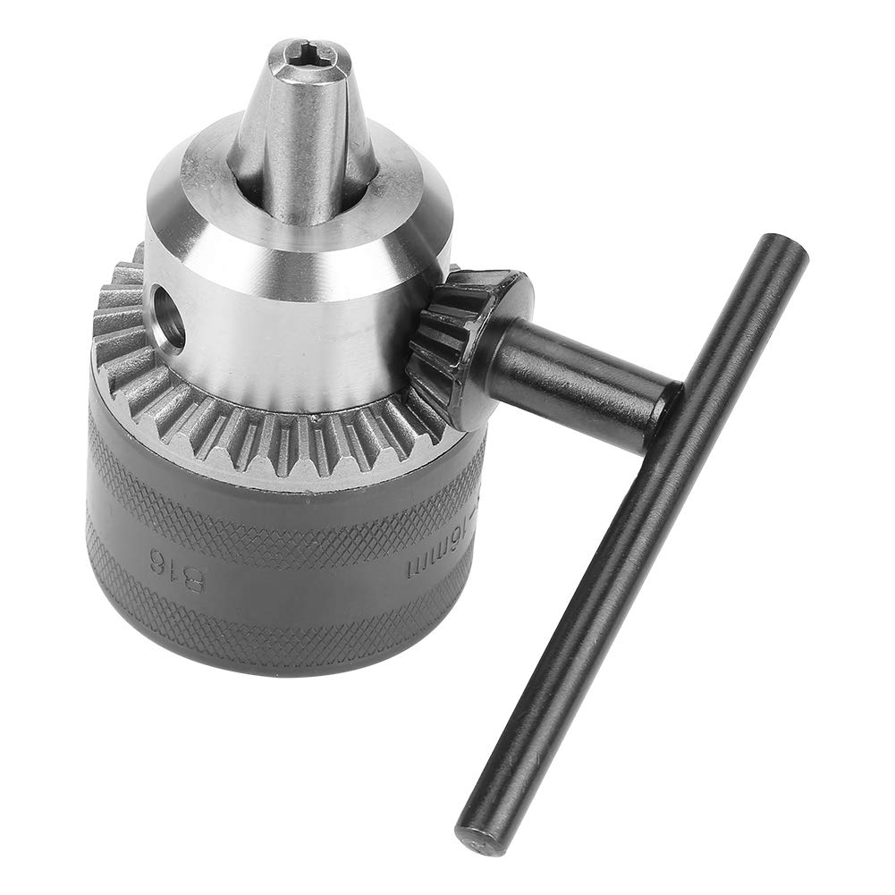 High-Performance Power Drill Chuck 3-16mm (B16) - Anti-Impact, Stable Electric Drill Replacement Part for Woodworking, Metalworking & DIY Projects