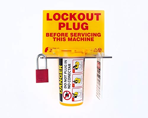 Zing Green Products 2730 RecycLockout Tagout Station with Plug Lockout - 2 Pack for Electrical Safety & Workplace Compliance | Ideal for Industrial, Construction & Maintenance Use