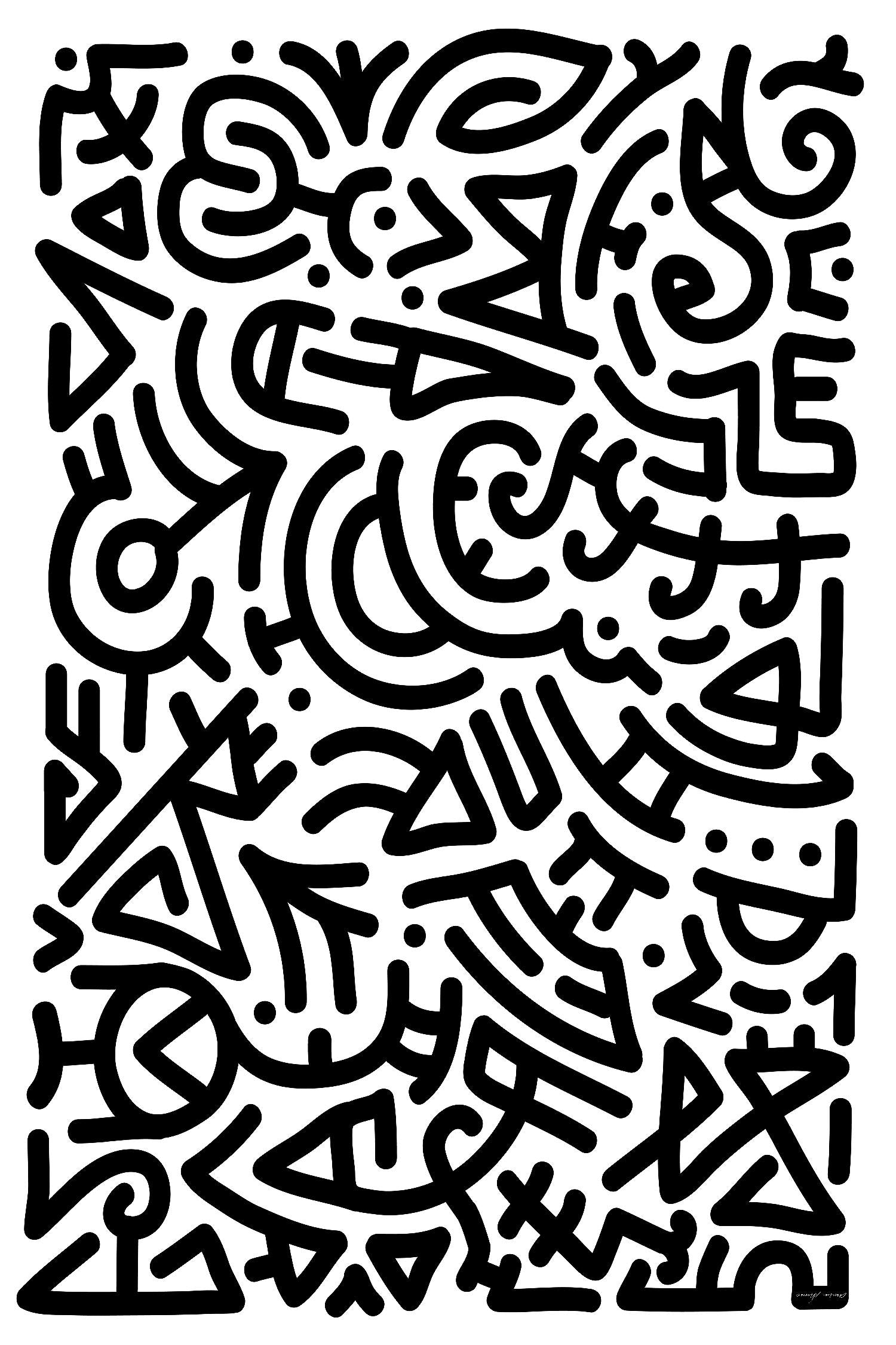 Bold Black Marker Doodle Lines - Premium Art Marker for Sketching, Drawing & Calligraphy - Perfect for Bullet Journals, Scrapbooking & DIY Crafts