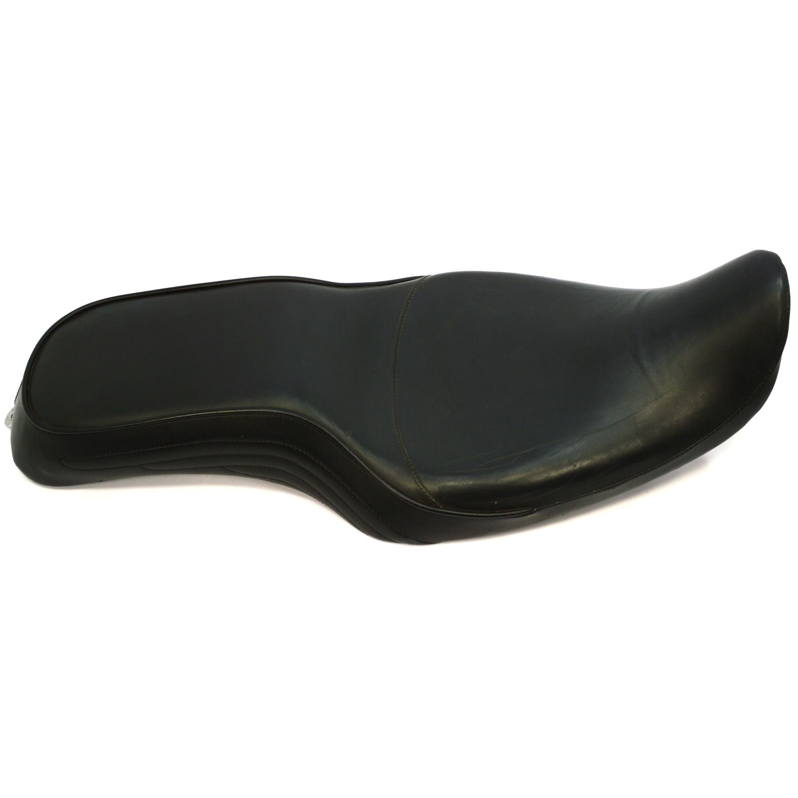 Premium Corbin Motorcycle Seat No. XL 96 6 AM - Black Leather Replacement for Harley Davidson & Cruisers - Comfort Upgrade for Long Rides & Touring