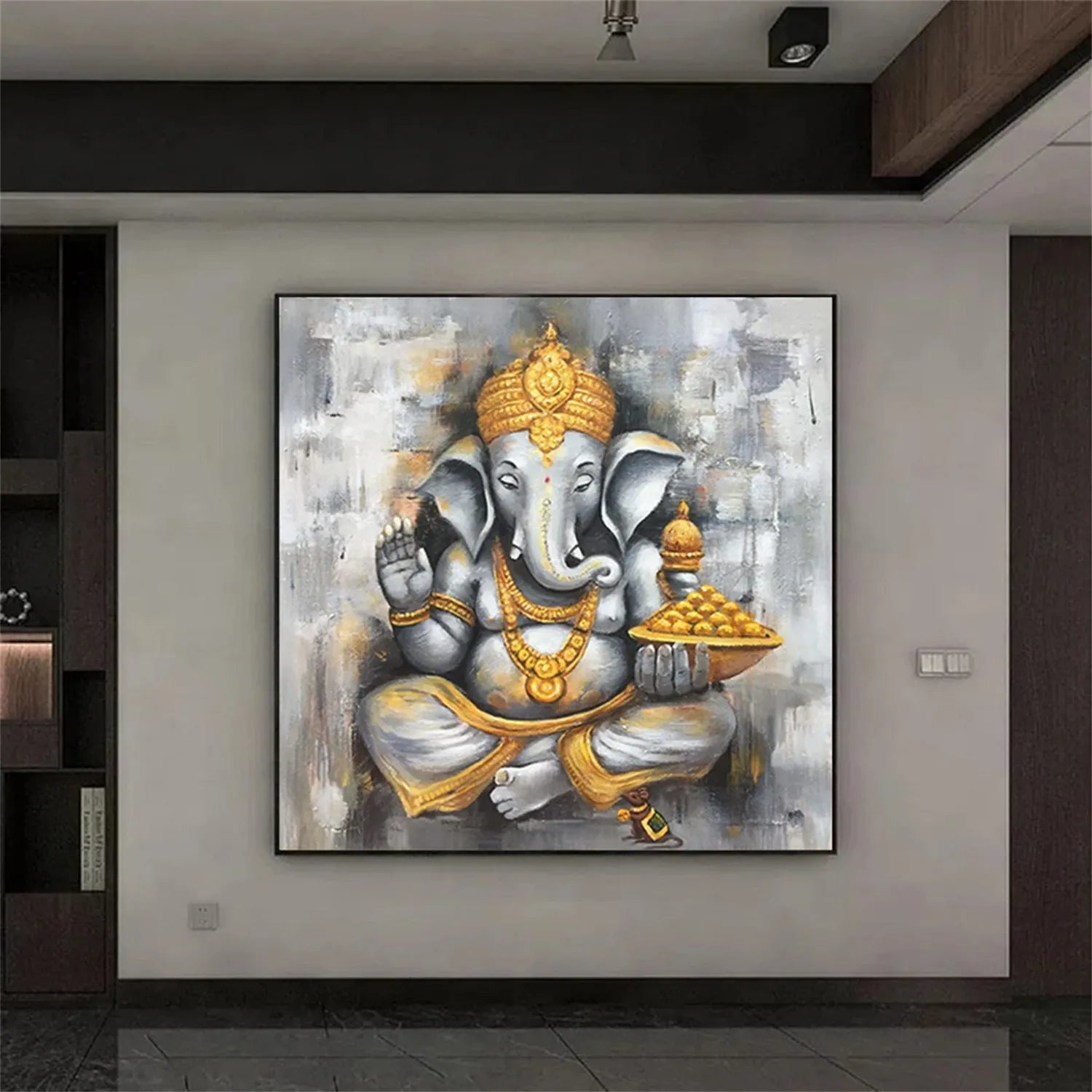 Animal Art Painting #AP059 - Handmade Canvas Wall Decor for Living Room, Bedroom & Office - Perfect Gift for Pet Lovers & Home Decor
