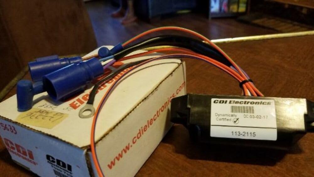 CDI Electronics 3-6 Cylinder BRP#582115 Power Pack 113-2115 - High Performance Ignition Module for Marine & Powersport Engines - Perfect for Boats, Jet Skis, and Snowmobiles