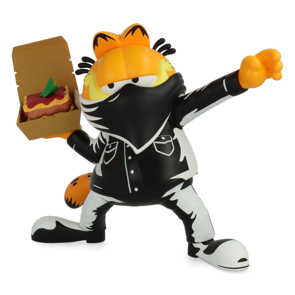 Garfield Lasagna Bomber Jacket by Ndikol - Fun Cartoon Character Coat for Cosplay, Halloween & Casual Wear